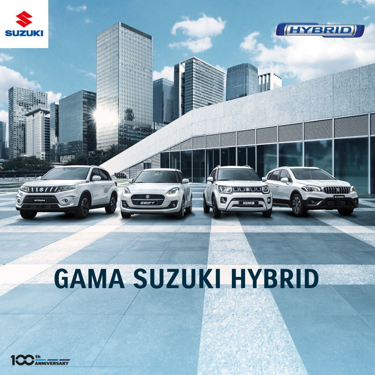Gama Suzuki Hybrid Ecar Show